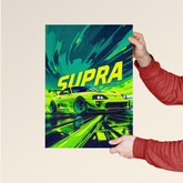 Toyota Supra – Street Legend Poster